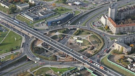 Vilniaus pietinis aplinkkelis prie Savanorių prospekto žiedo