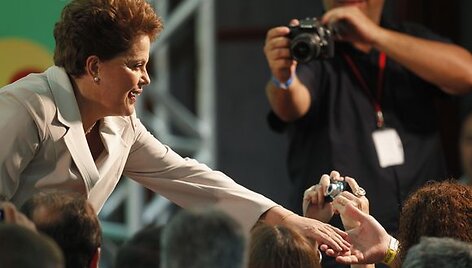 Brazilijos prezidentė Dilma Rousseff