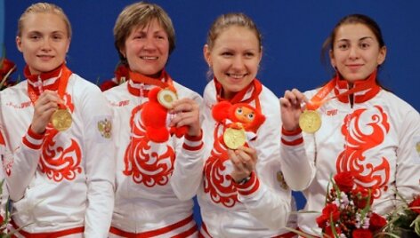Olimpinė čempionė &ndash; Rusijos fechtavimo rinktinė