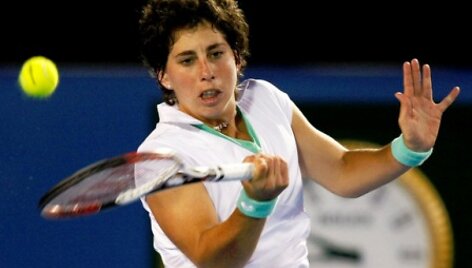 Didžiausią netikėtumą antrame rate pateikė ispanė Carla Suarez Navarro