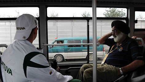 vaizad per autobuso langą... lietuvi&scaron;kas vaizdas...