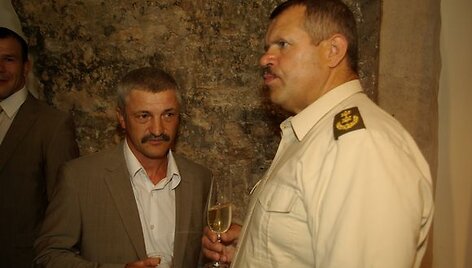 Valentinas Mizgaitis ir bokso treneris Vladimiras Bajevas