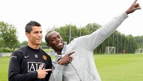 U.Boltas ir C.Ronaldo