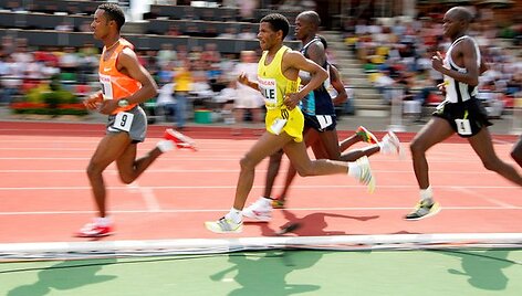 Haile Gebreselassie pagerinti pasaulio rekordo nepavyko