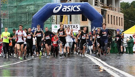 2008 metų Vilniaus maratono startas