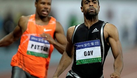 Tyson Gay pasiekė antrą rezultatą rungfties istorijoje