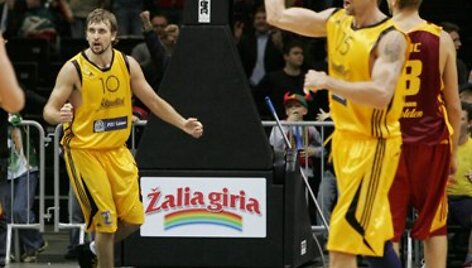 Namuose siauliečiai zužaidė lygiosiomis