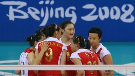 Kinijos tinklininkės traukiasi i&scaron; didžiojo sporto