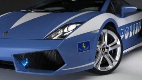 „Lamborghini Gallardo LP560-4” skirtas Italijos policijai