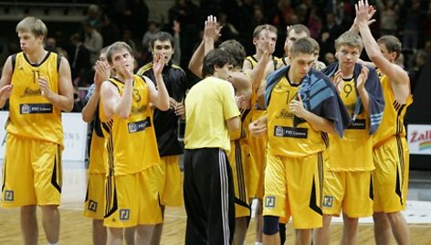 Latvijos vicečempionai nugalėjo ir trečiąją pagal pajėgumą Lietuvos komandą