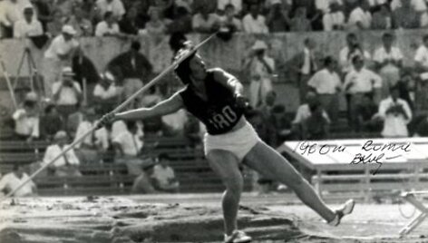 Birutė Kalėdienė 1960 m.