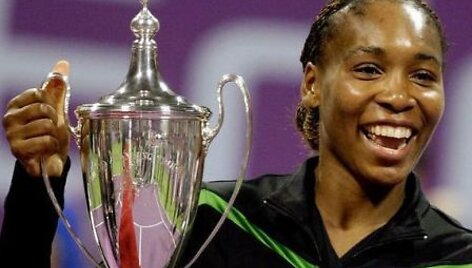 Venus Williams laimėjo turnyrą Dohoje