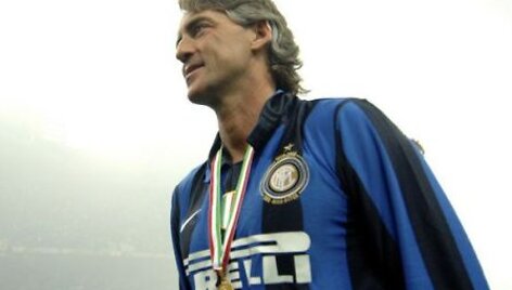 Roberto mancinis tapo geriausiu praėjusio sezono Italijos treneriu