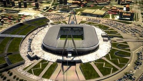 Naujasis stadionas kol kas tik maketuose