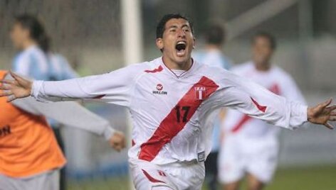 Patarosiomis dienomis Peru rinktinės futbolininkai džiaugtis neturi kuo &ndash; jie nu&scaron;alinti nuo tarptautinių varžybų