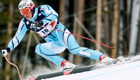 Antrą pergalę iš eilės planetos kalnų slidinėjimo taurės varžybose iškovojo norvegas Akselis Lundas Svindalas. 