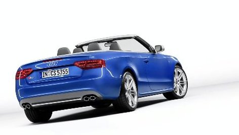 Naujasis „Audi A5“ kabrioletas