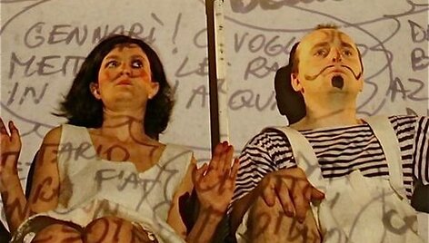 Italijos teatro &bdquo;Scarlattine Teatro&ldquo; spektaklis &bdquo;Mano libera&ldquo;