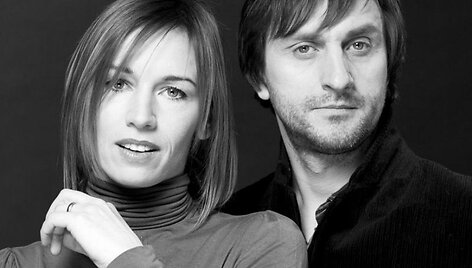 Aktoriai Viktorija Kuodytė ir Dainius Kazlauskas 