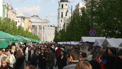 Europos &scaron;alių mugės akimirka