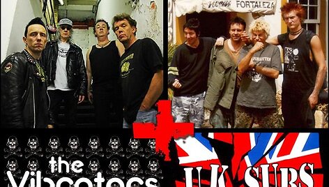 Pankroko legendos: grupės &bdquo;UK Subs&ldquo; ir &bdquo;The Vibrators&ldquo;