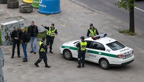 Policija patikrino gėjų eitynių prie&scaron;ininkus