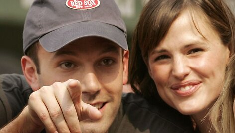 Aktoriai Benas Affleckas ir Jennifer Garner