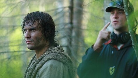 Filmo &bdquo;Tadas Blinda. Pradžia&ldquo; filmavimo aik&scaron;telėje
