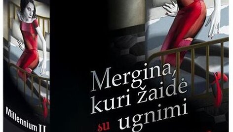 Knyga &bdquo;Mergina, kuri žaidė su ugnimi&ldquo;