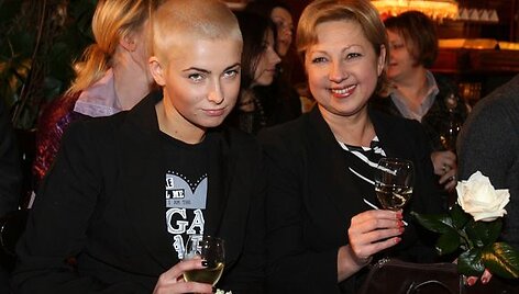 Agnė Jagelavičiūtė su mama