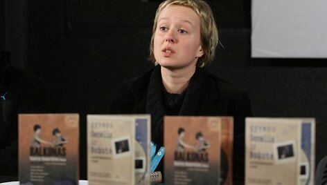 Giedrės Beinoriūtės filmų &bdquo;Balkonas&ldquo; ir &bdquo;Gyveno senelis ir bobutė&ldquo; DVD pristatymas