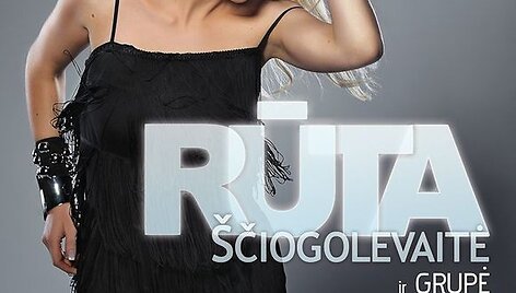 Rūtos &Scaron;čiogolevaitės koncertų plakatas