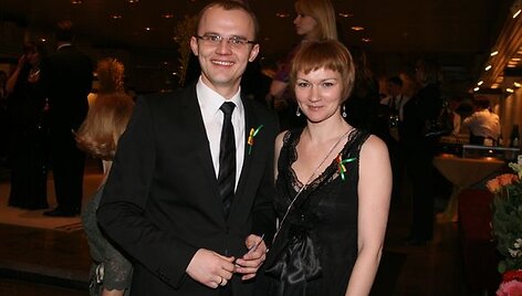 Rasa Jakilaitienė su vyru Edmundu