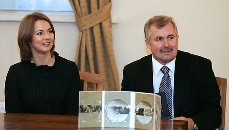 Gražina Sviderskytė ir Arvydas Anu&scaron;auskas