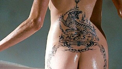 Angelinos Jolie tatuiruotė