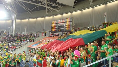 Lietuvos sirgaliai Lodzėje