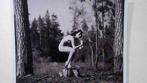 Romualdo Požerskio fotografijų parodos &bdquo;Miražų dosjė&ldquo; atidarymas
