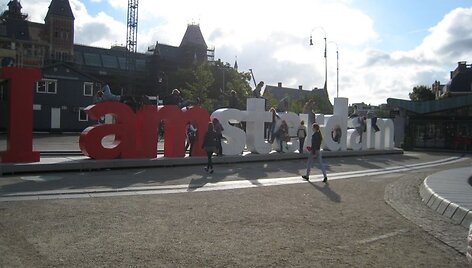 Paskutinis moksleivių aplankytas mietas &ndash; Amsterdamas.