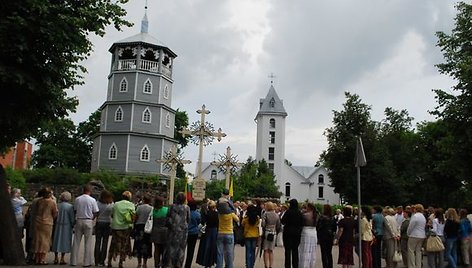 „Tautiškos giesmės“  giedojimas Radviliškyje