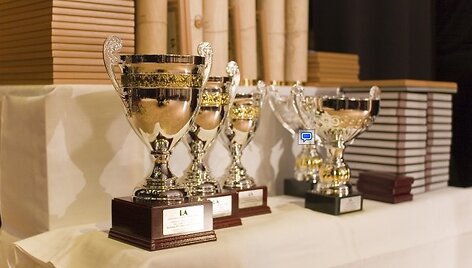 Pagerbti 2011 metų geriausieji studentai sportininkai.