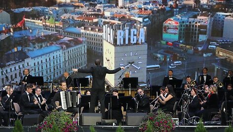 Vilniuje skamba &bdquo;&Scaron;imtmečio garsai&ldquo; &ndash; trijų Baltijos &scaron;alių sostinės &scaron;venčia Laisvę! 