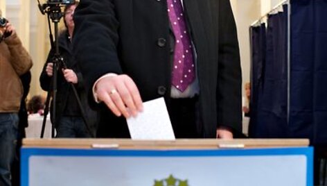 Latvijos ministras pirmininkas Valdis Dombrovskis