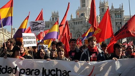 Protestai Ispanijoje