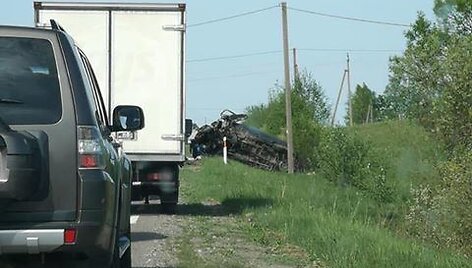 Avarija Kelmės rajone