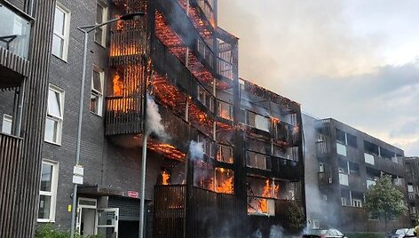 Gaisras Londono daugiabutyje