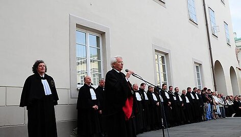 VU paminėjo mokslo metų pradžią. 