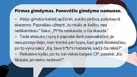 Gimdyvės pasakojimas