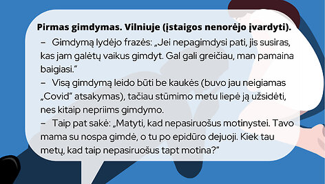 Gimdyvės pasakojimas