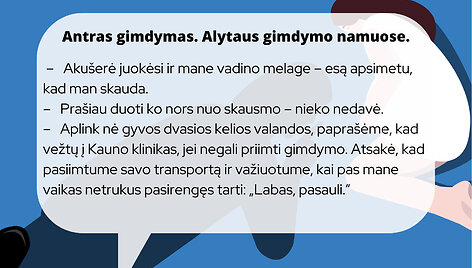 Gimdyvės pasakojimas