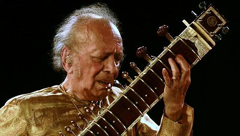 Indijos muzikos legenda Ravi Shankar